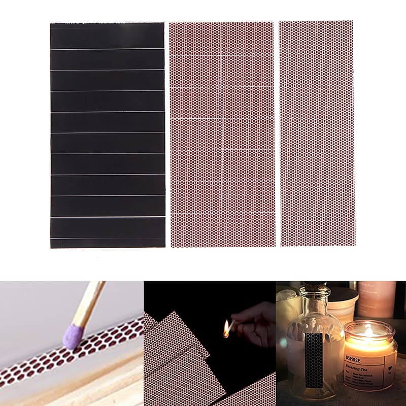DIY Match Striker, Red Phosphorus Striker, Phosphorus Strip, Phosphorus Paper, Colored Head Matchstick, Match Striker