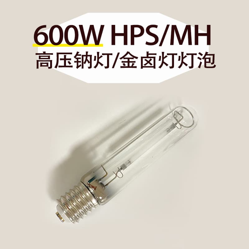Hot selling greenhouse 600W bulb agricultural MH metal halide lamp HPS high pressure sodium lamp agricultural sodium lamp 600W bulb