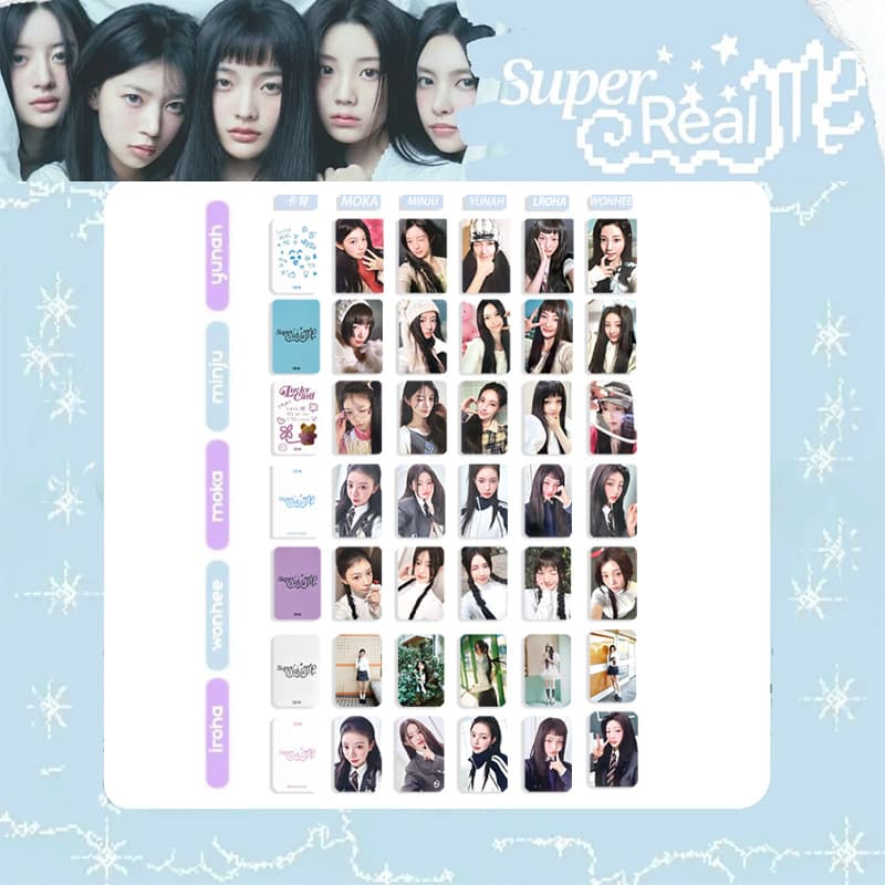 ILLIT debut album Magnetic released bonus card bp card electronic card MOKA fan collection peripherals