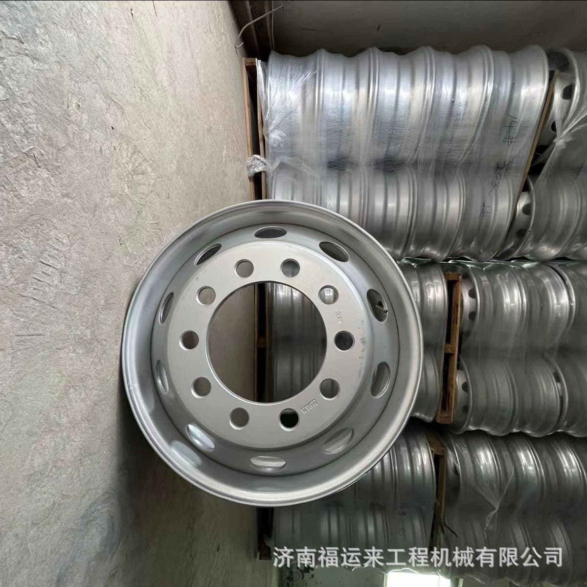 Sany Heavy Industry Steel Rim STR Vacuum Trailer 11R22.5 Front Wheel Heavy Duty National Standard Thickened Steel Rim