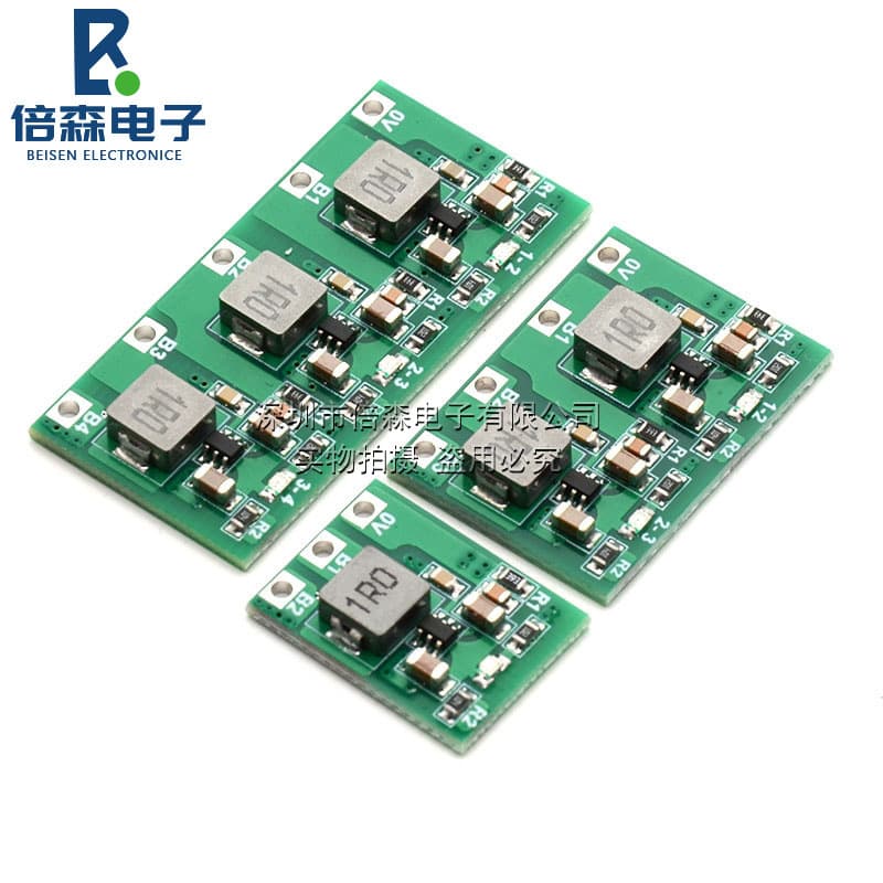 Lithium iron lithium battery active balancing board energy transfer board 2 strings 3 strings 4 strings with working indicator light 1.3A current