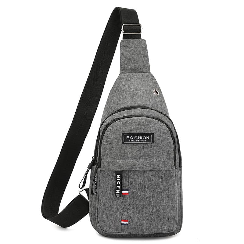 New cross-border shoulder bag, men's small bag, versatile large-capacity crossbody bag, versatile chest bag, men's fashion sports bag