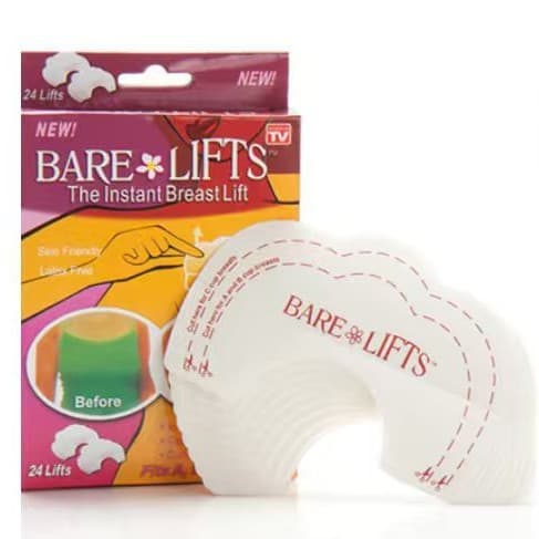 Disposable Invisible Ultra-Thin Breast Lift Tape, Seamless Transparent Nipple Covers, Anti-Sagging, Push-Up, Lifting and Enhancing Breast Stickers