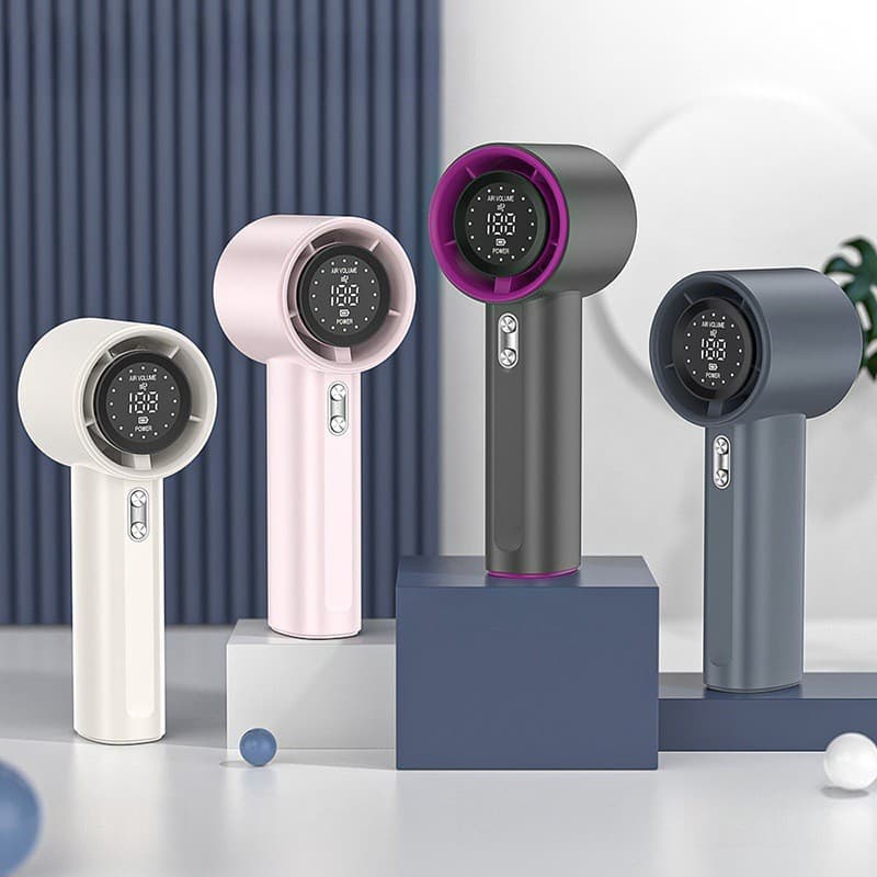 Southeast Asia Hot-Sale S001 Handheld 100-Level High-Speed Mini Fan, USB Portable Turbo Powerful Fan