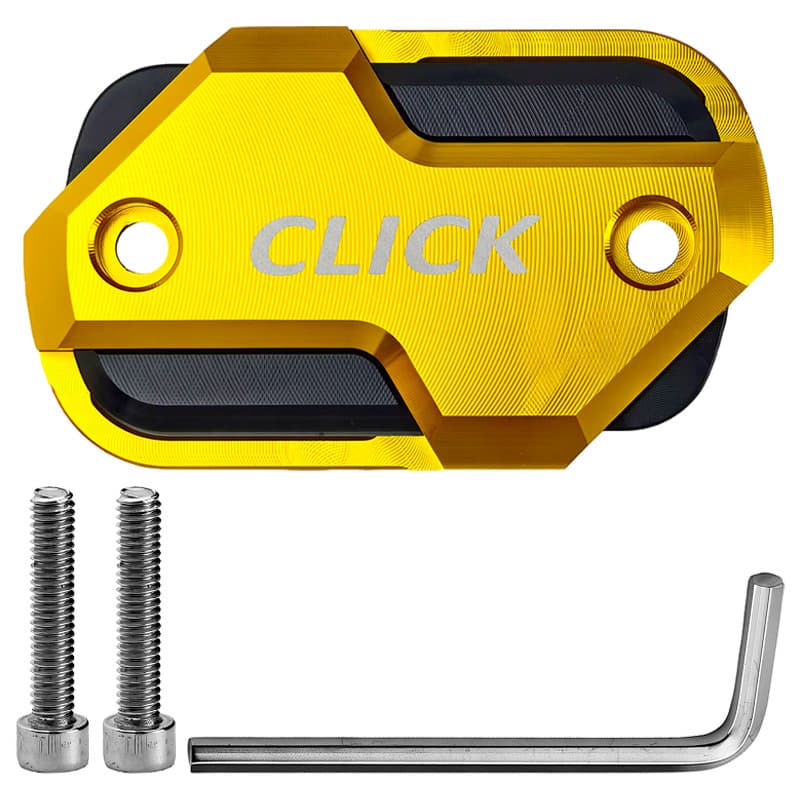 Motorcycle modified accessories oil cup cover suitable for CLICK150 CNC aluminum alloy material high quality workmanship