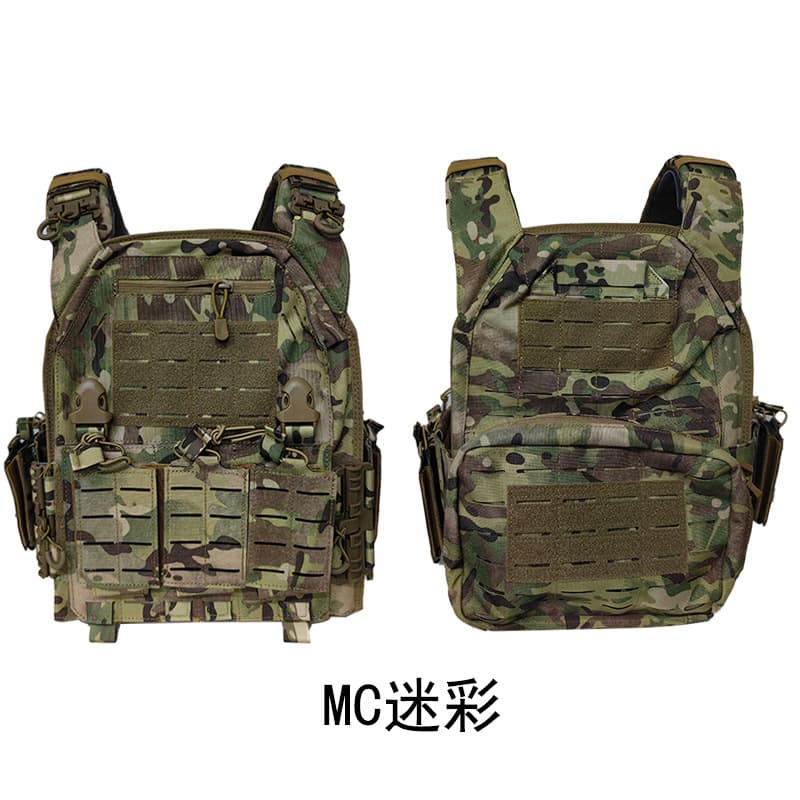 Lightweight Tactical Vest 6094 Full Set Load-Bearing Protective Vest Camouflage Quick-Release Multi-Function Outdoor Vest