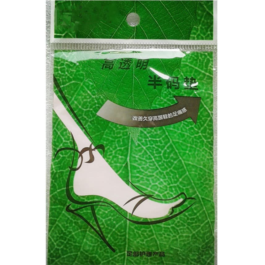 Transparent forefoot pads, anti-chafing half-size insoles, small gift insoles, wholesale from manufacturer, packaging design available.