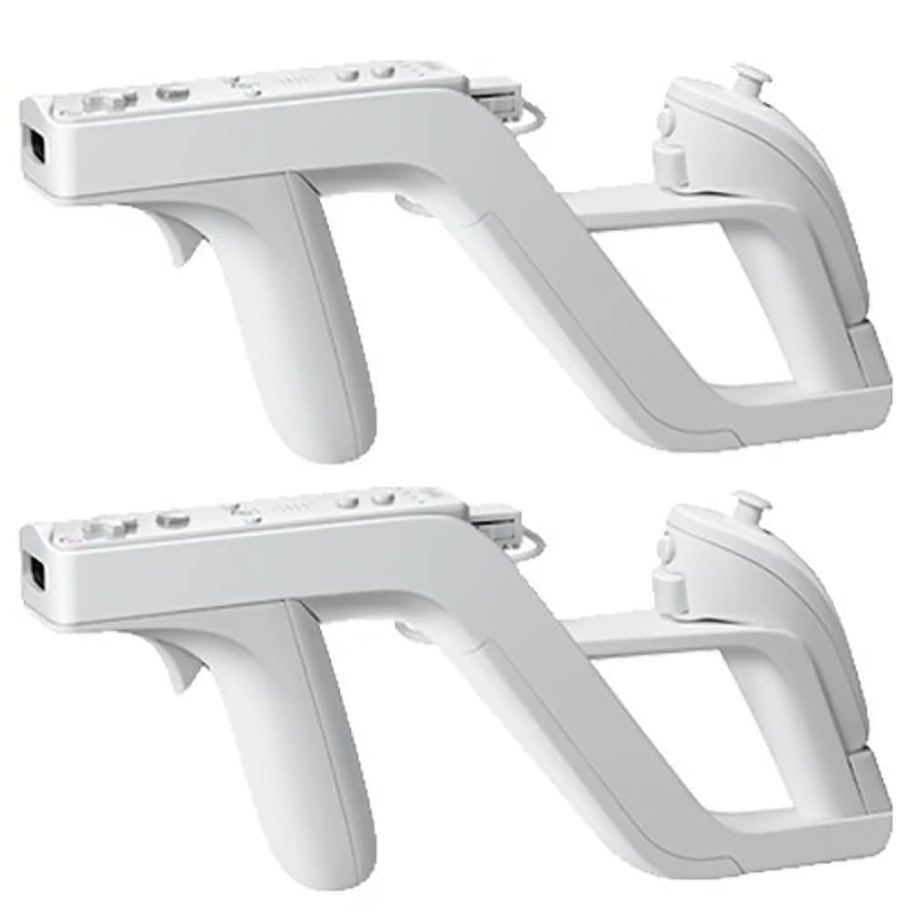 WII biochemical gun light gun laser gun submachine gun Zapper gun stock left and right handle game accessories