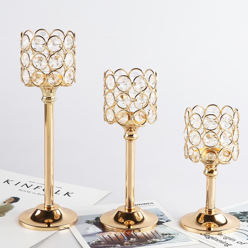 Office Culture Candle Holder Candlestick Candle Cup Desk Decoration Modern Simple Style Candlelight Dinner Accessories