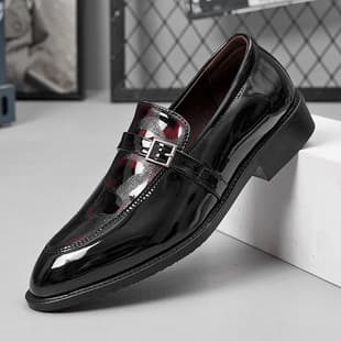 Export Men's Leather Shoes Formal Shoes Oxford Business European American Wedding Shoes Men Cross-border Business Large Size Men's Leather Shoes