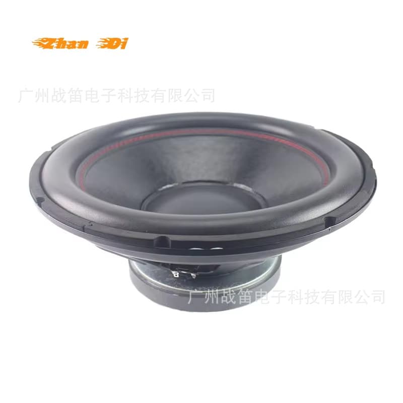 Car Audio Subwoofer 75.84oz Magnet 75mm Dual Voice Coil 15-Inch 500W Bass Speaker