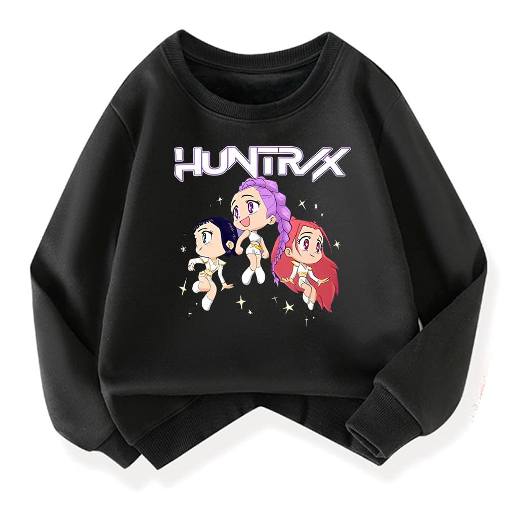 Kpop Demon Hunter Fashion Kids Incredibox Hoodie Warm Sweats