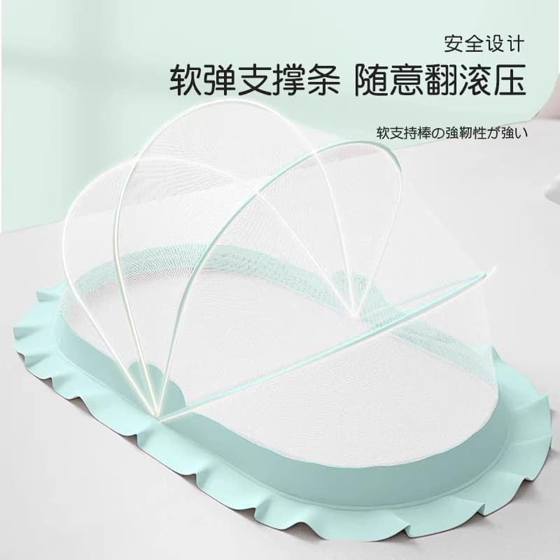 Custom Baby Mosquito Net Cover Portable Full Cover Foldable Universal Crib Mosquito Net