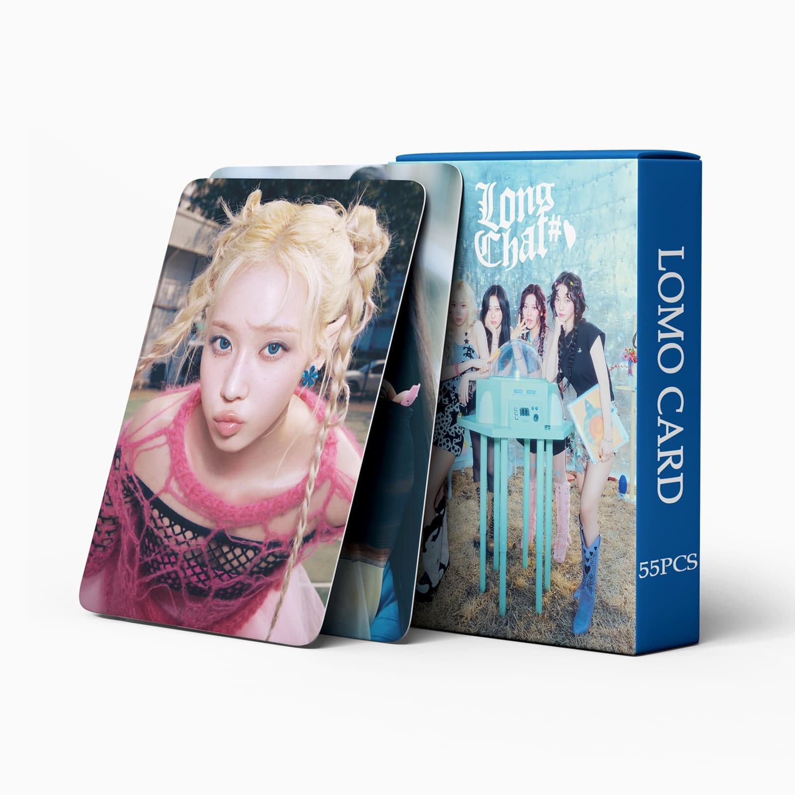 Cross-border hot sale 55 in-stock AESPA "Supernova" cards KARINA WIKPOP LOMO collectibles