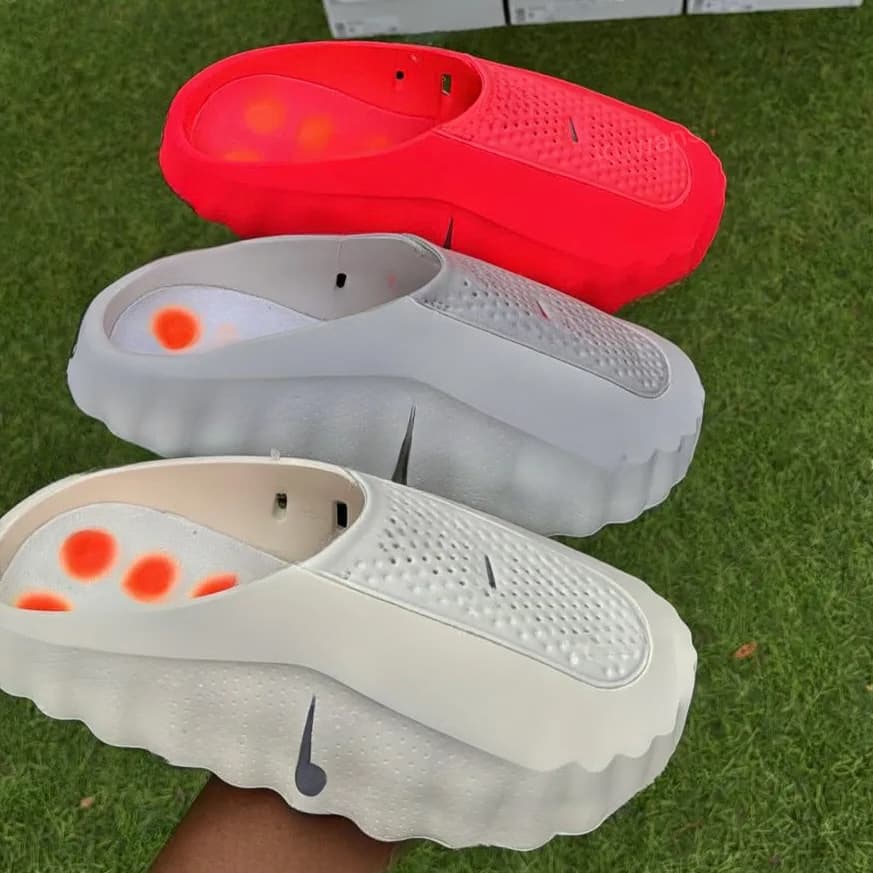 In Stock Trendy Wave Sole Sandals Non-Slip Durable Outsole Daily Commute Lazy Clogs