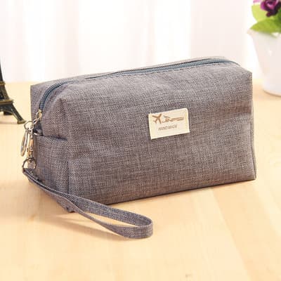 Korean cosmetic bag hand-held small portable cosmetics storage large capacity travel cosmetic bag cloth bag waterproof