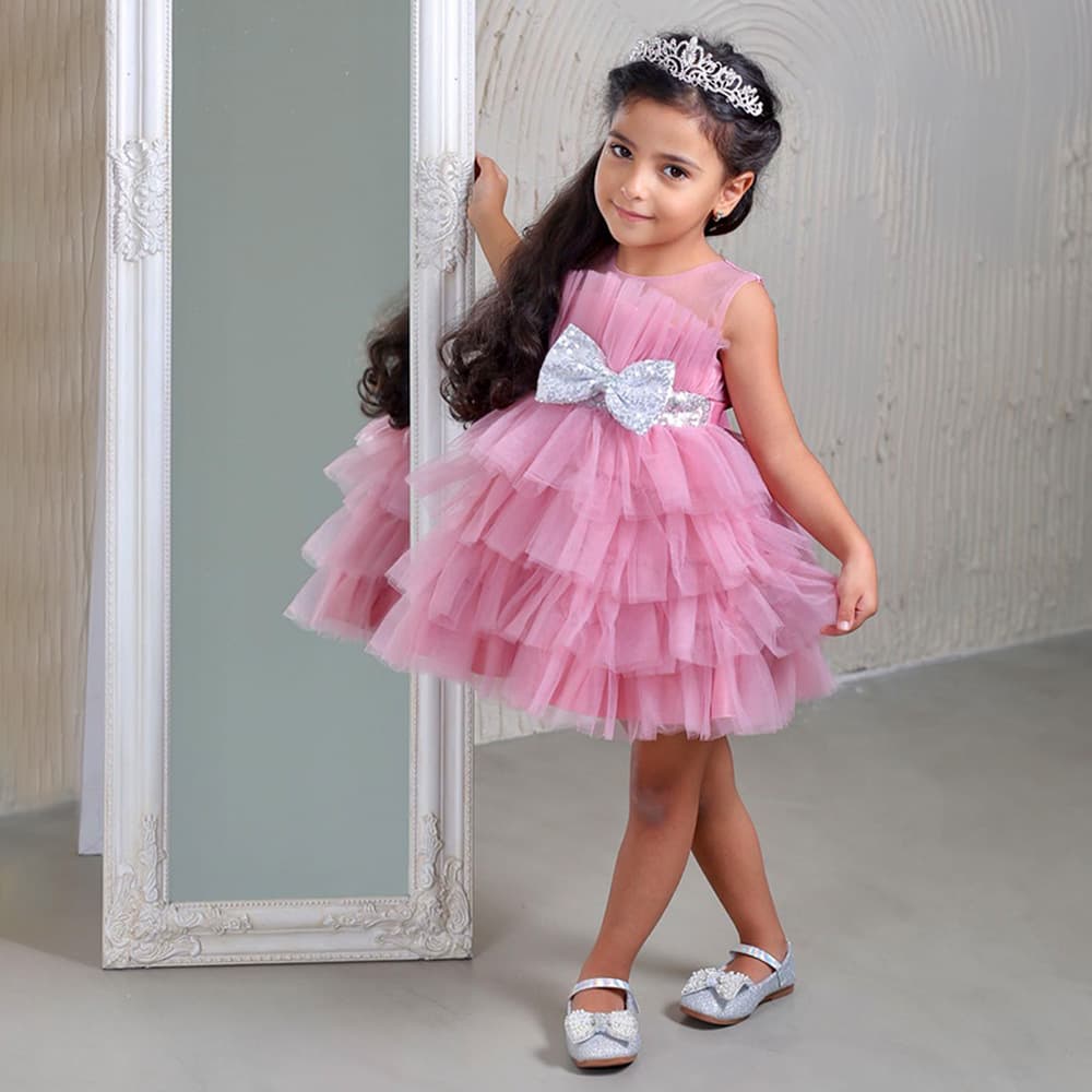 Cross-border Baby Toddler Formal Dress Tutu Dress Birthday Baby Dress Birthday Dress Princess Dress