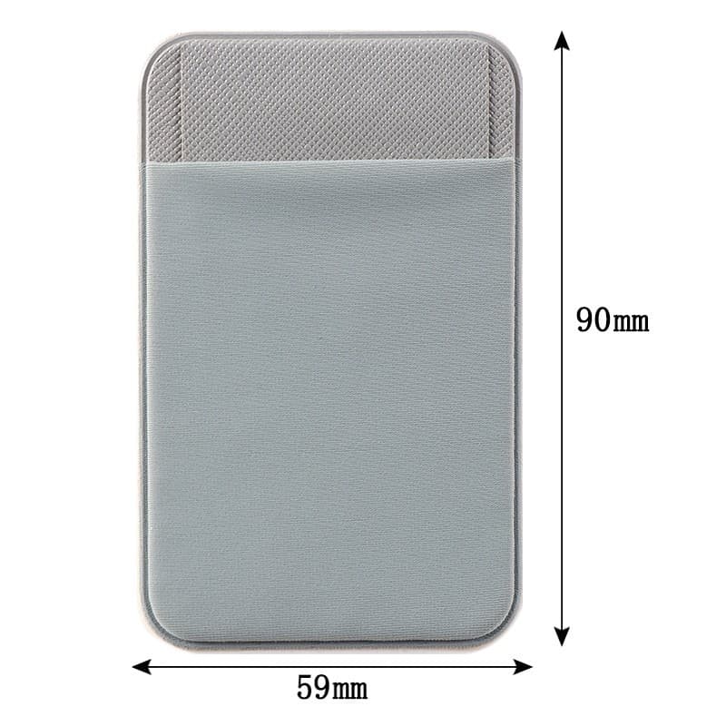 In Stock Lycra Phone Back Sticker Card Holder Card Case Flip Phone Case Card Wallet Gift Customizable LOGO