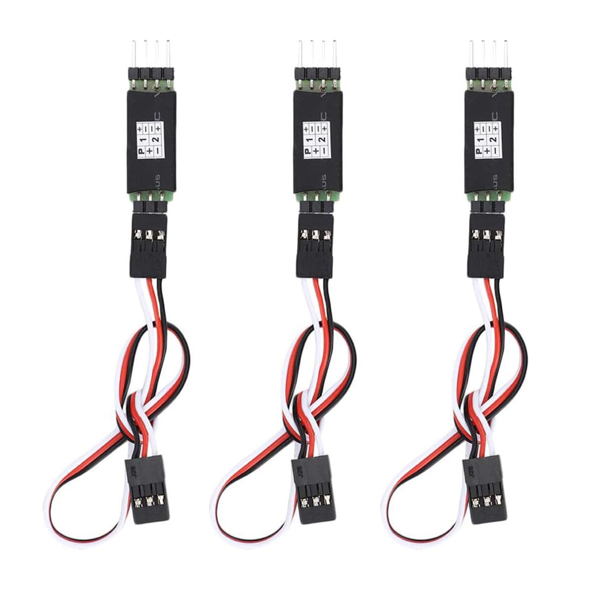 Third channel light receiver switch/control board, Type B switch + receiver power supply, remote control switch