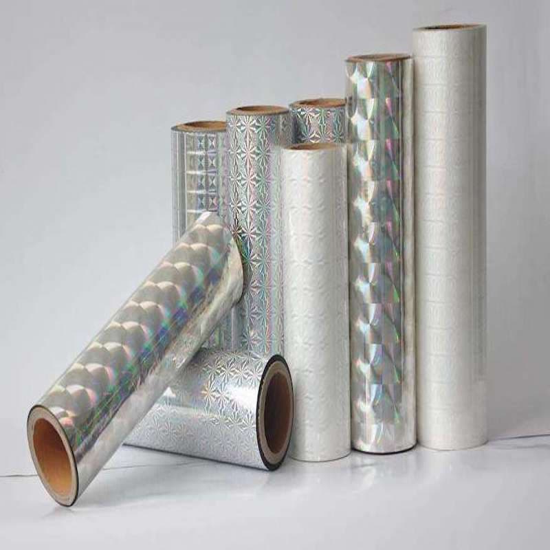 Factory direct sales wholesale laser rainbow film, BOPP/PET/PVC various specifications and styles, flexible and rigid packaging.