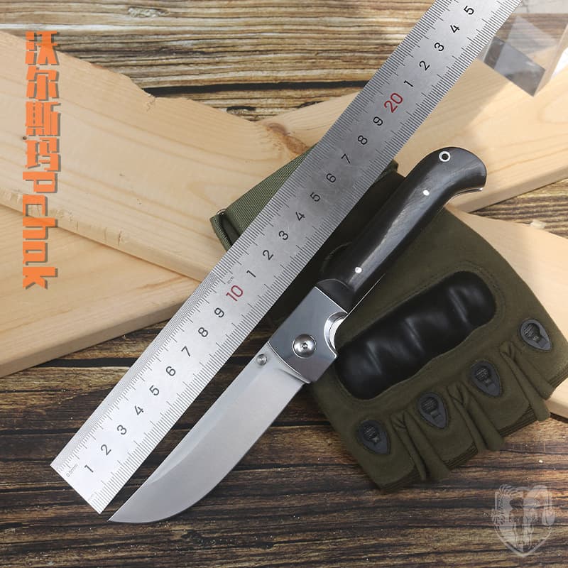 Walls Folding Knife Russian Folding Knife Ebony Knife Cross-border Hot Selling Knife High Quality Fruit Knife Wholesale