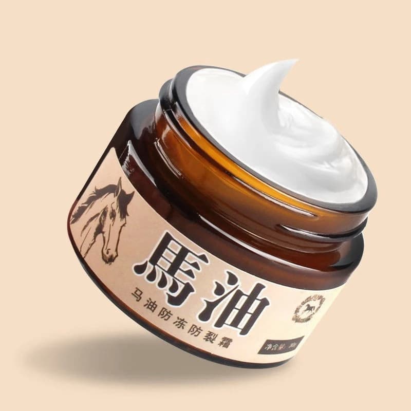 [Boxed] Horse Oil Anti-Frost Crack Moisturizing Cream for Heels, Peeling, Dry, Rough Hands and Feet Repairing Horse Oil Ointment