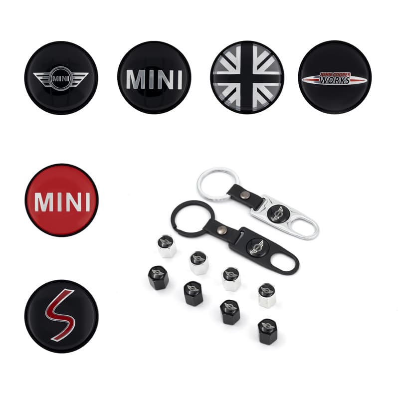Suitable for BMW Mini Hub Cap Mini 54mm Mini R Series R55 R56 Hub Standard Wheel Cover Steel Rim Cover