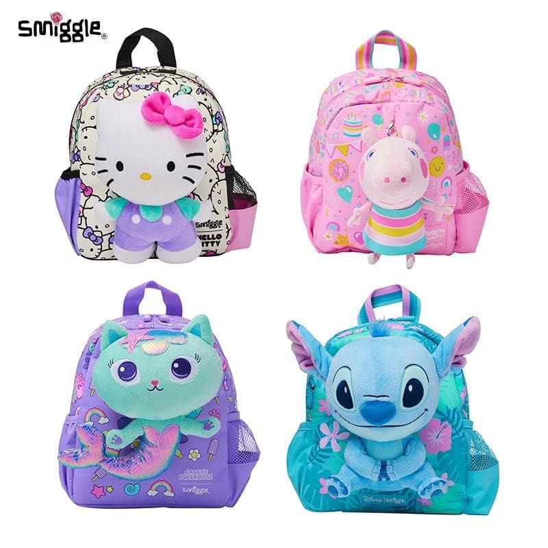 Australian smiggle kindergarten school bag cartoon shape cute children's bag small class outing backpack