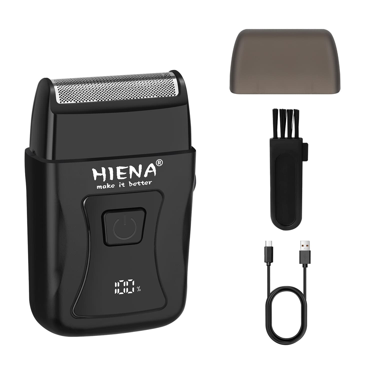 Cross-border new men's reciprocating electric shaver for shaving bald head portable shaving and barbering beard razor razor