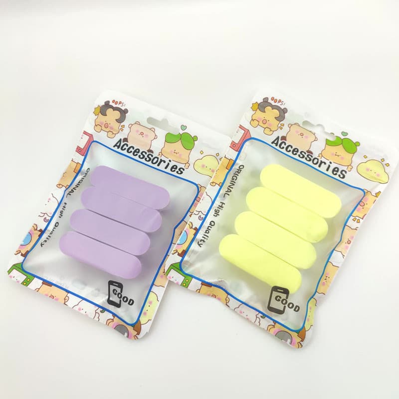 Korean makeup artist favorite! Rice cake strip puff, non-latex, wet/dry use, expands with water
