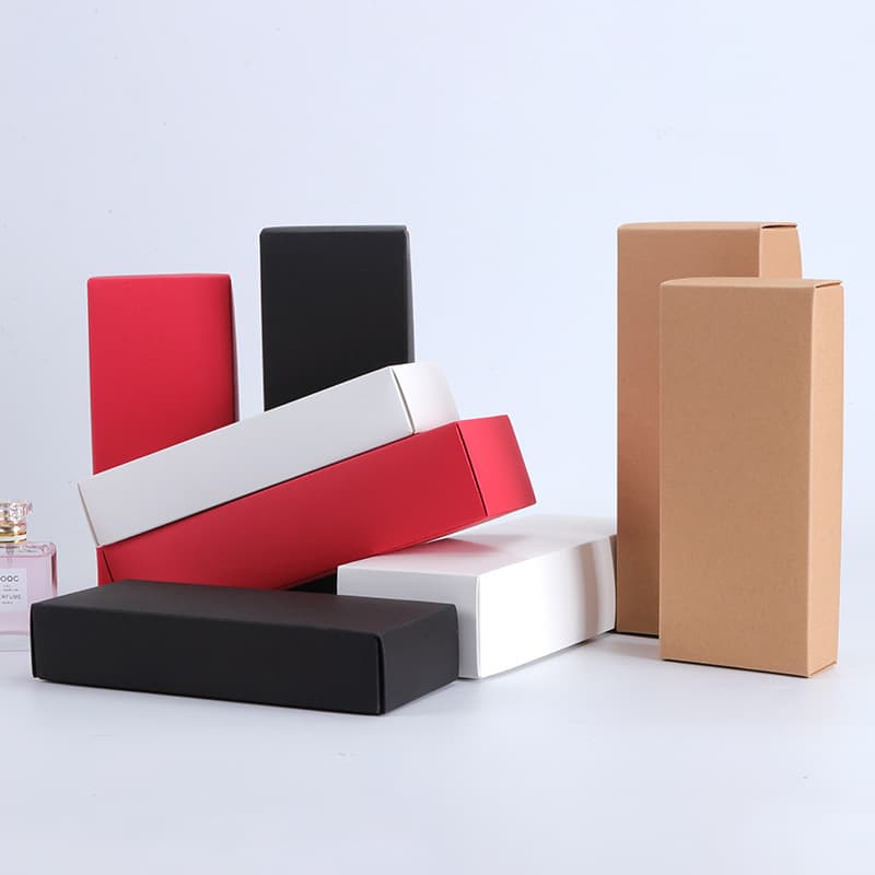 In Stock Socks Gift Box Underwear Packaging Box Towel Paper Box Bra Lingerie Gift Box Black Card Top-Bottom Box Wholesale