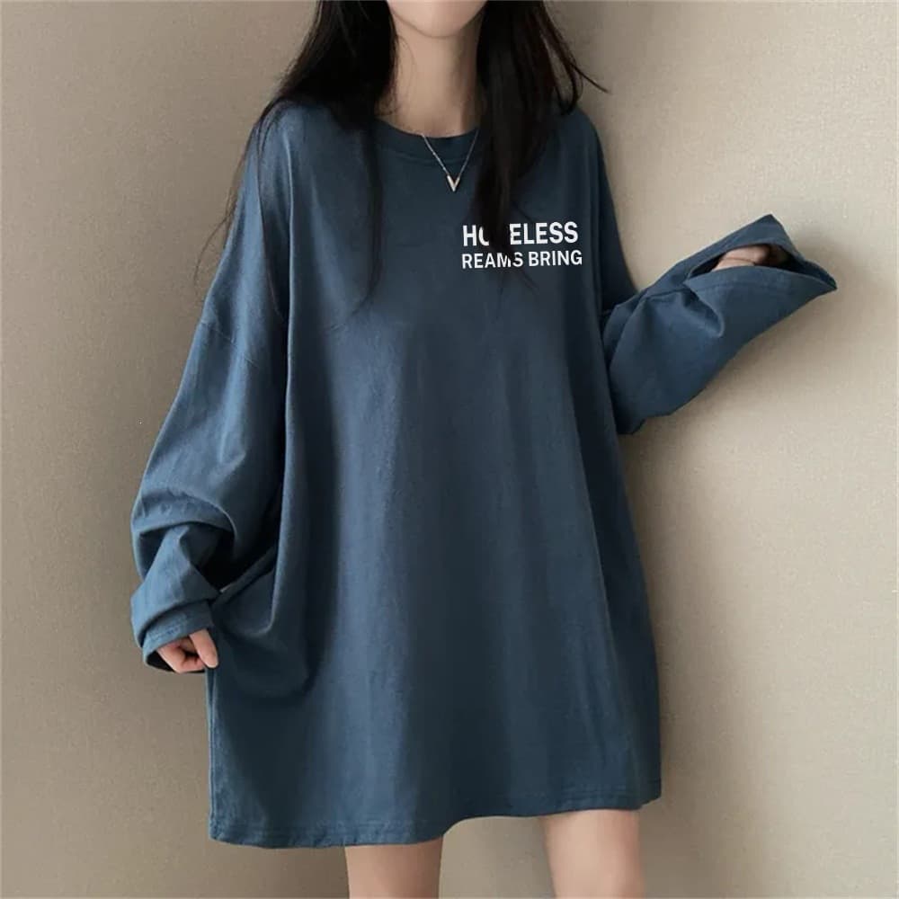 Clothing Export 100% Cotton Autumn Mid-Length Plus Size Couple Trend Brand Print Large Size 200 Jin American Style