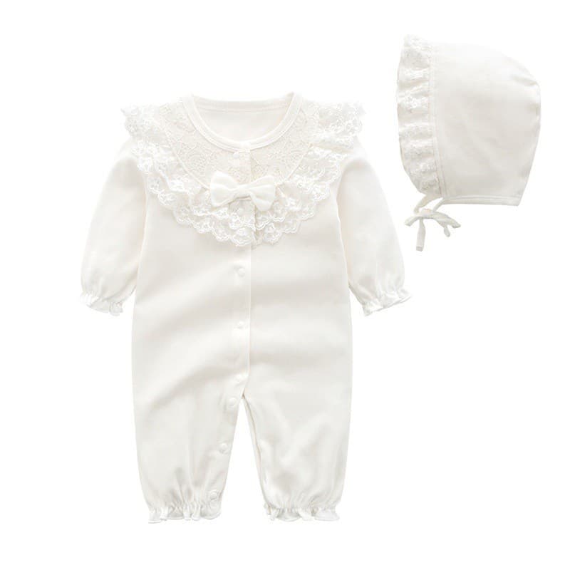 Cross-border Baby Romper Spring/Autumn New Long-Sleeve Princess Bodysuit Party Outfit Baby Clothes Wholesale Source