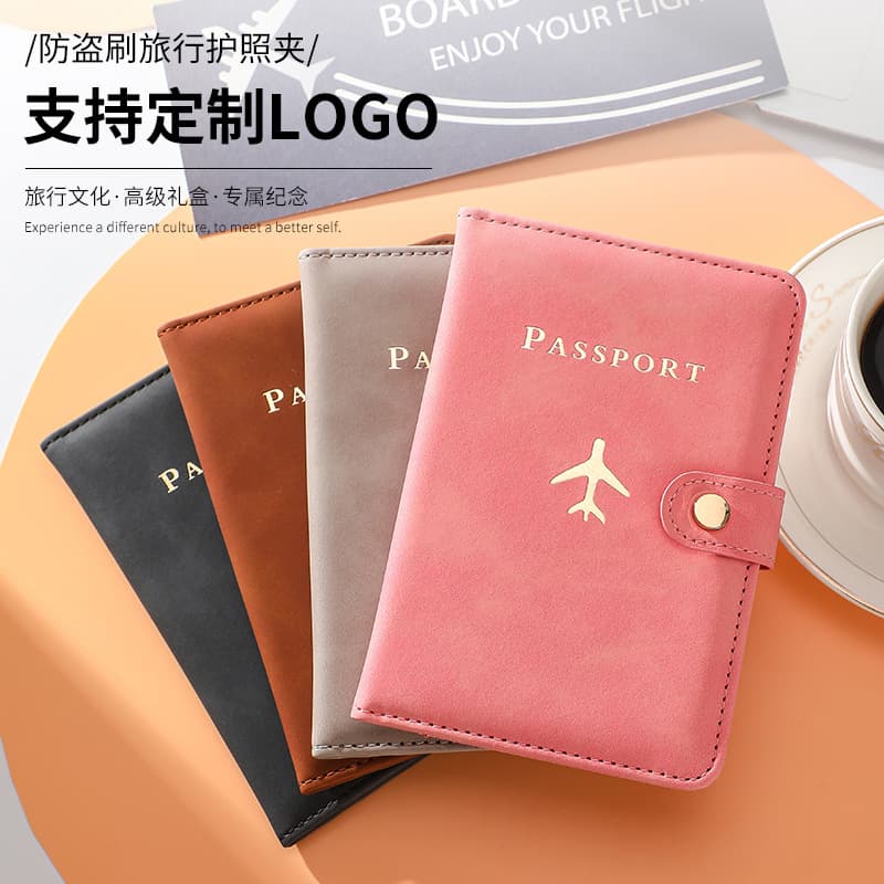 Factory Direct Stock Cross-border Passport Holder Convenient Multifunctional Document Holder Storage Travel Ticket Passport Case