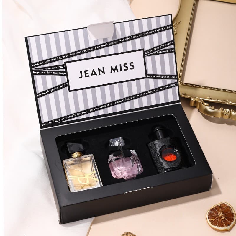 Xiaocheng Yixiang Women's Perfume Long-Lasting Set Black Opium, Libre, and Free Perfume Three-Piece Set Wholesale