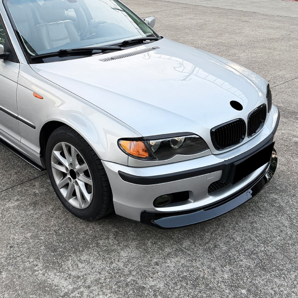 Compatible with BMW 3 Series E46 1998-2004 Front Headlight Eyebrow Trim Car Sticker Decal Cross-border Modification