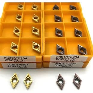 Cross-border CNC Turning Inserts DCMT070204 VP15TF UE6020 US735 Carbide Coated