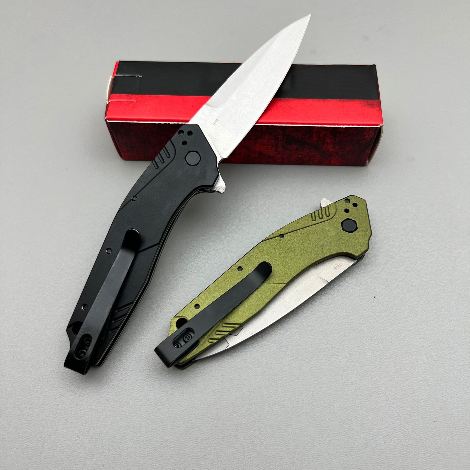 Kershaw 1812 Outdoor Folding Knife, Camping Portable Multi-function Sharp Utility Knife