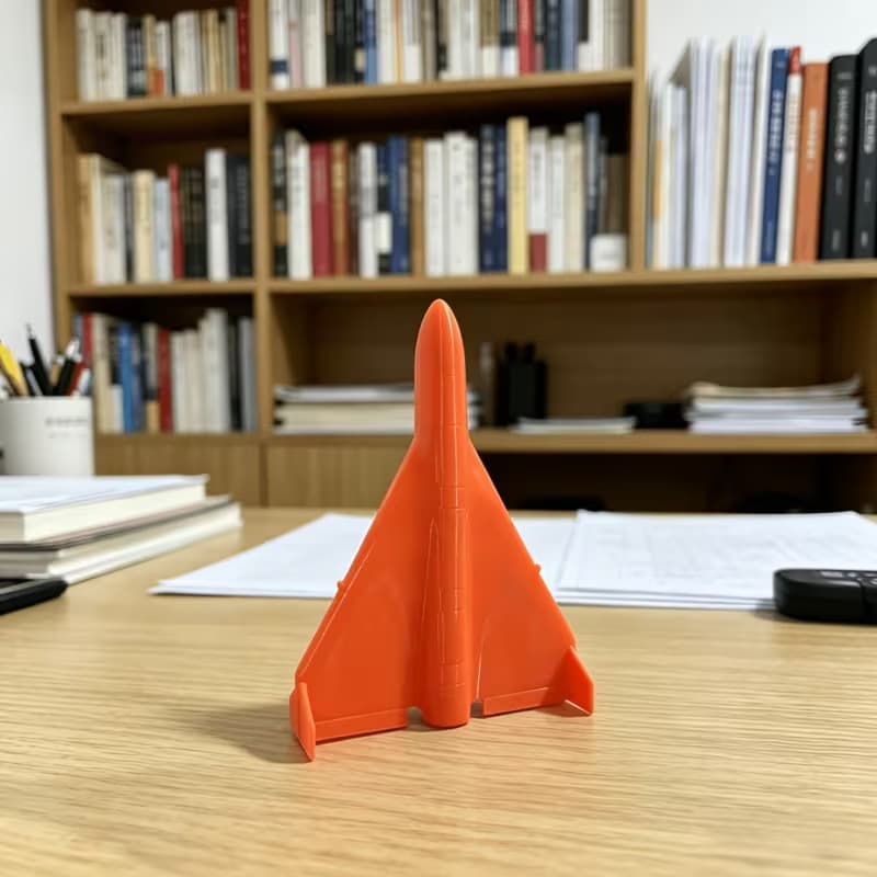 Cross-Border New Product 3D Printed Delta-Wing Fighter Model - Miniature Aircraft Statue Ornament