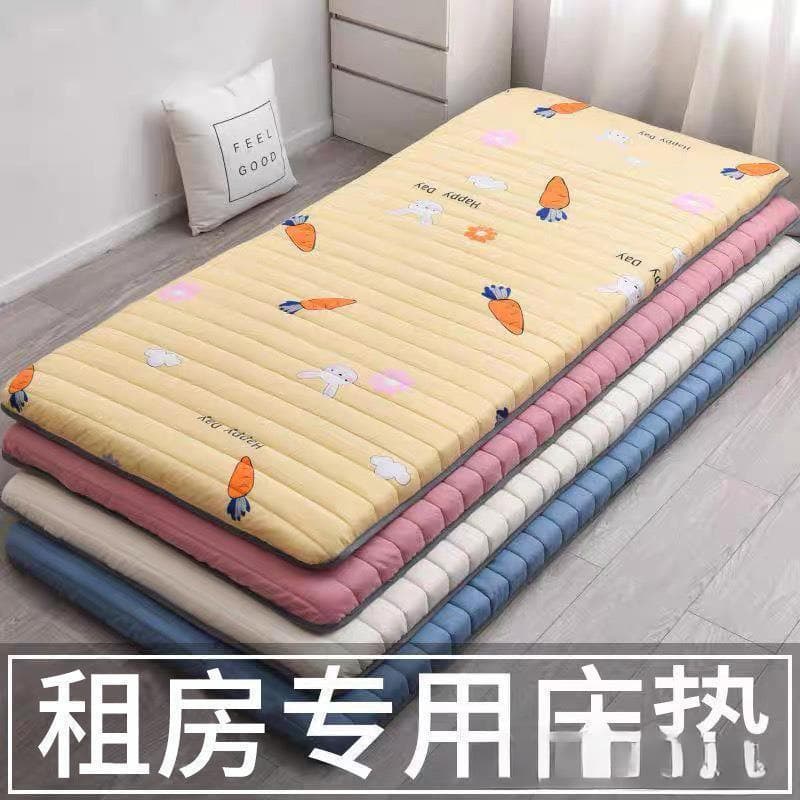 Wholesale Mattress Rental Soft Pad Home Student Dorm Single Sponge Pad Floor Mat Foldable Bed Quilt Mattress Pad
