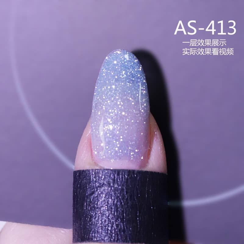 Cross-border supply of broken diamond glue, non-blackening glitter nail polish glue, whitening Bundi nail polish factory wholesale