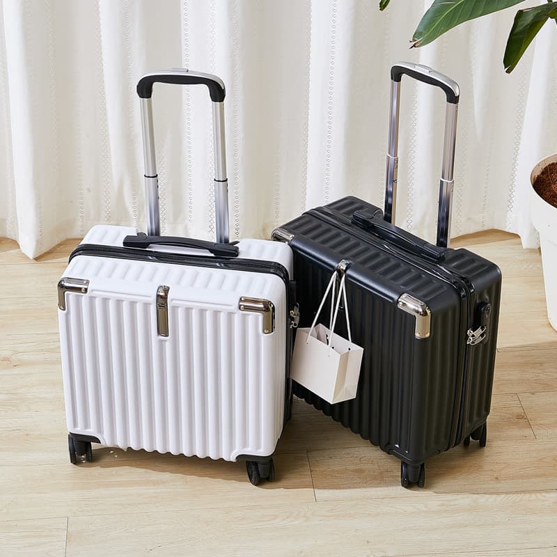 18-Inch Small Suitcase for Men and Women, Carry-On Luggage, Small Lightweight Travel Case, Airplane Password Suitcase, Check-in Free