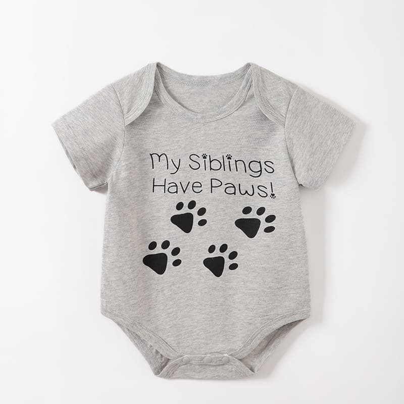 Cross-border Baby Triangle Bodysuit Summer Baby Clothes Short Sleeve Romper Outing Newborn Bodysuit Romper