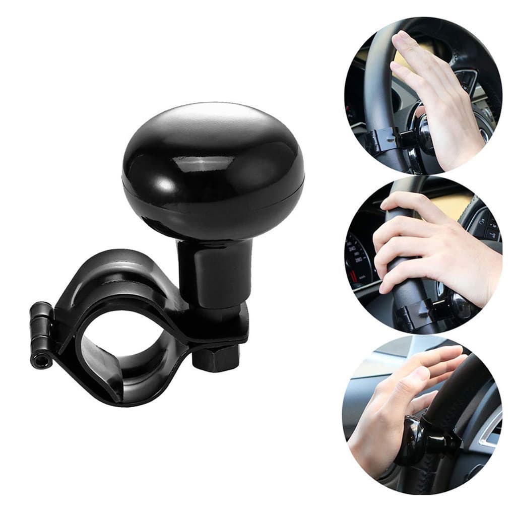 Universal Car Steering Wheel Power Ball, Steering Assist Knob, Vehicle Steering Wheel Helper Accessory