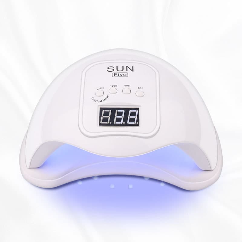 SUN Five Nail Art Phototherapy Machine 48W Multi-speed Timing Baked Nail Polish Dryer USB Nail Art Phototherapy Lamp