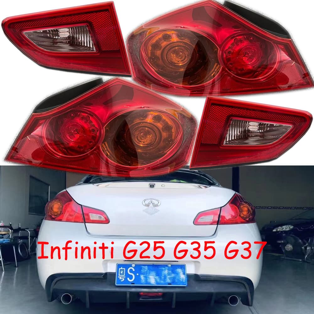 For Infiniti G25 Tail Light G35 LED Brake Light Infiniti G37 Rear Bumper Light Fog Light