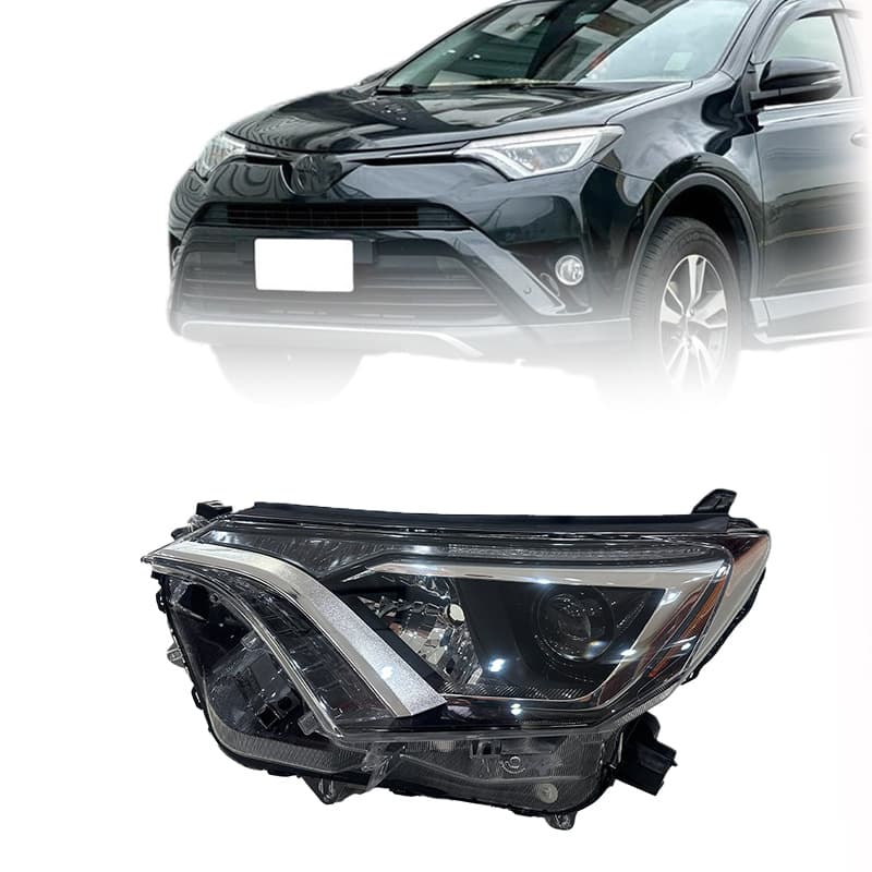 Hot Sale Of The Season Toyota RAV4 Front Headlights Low Trim American Version Halogen Half Assembly 81170-0R100 Suitable for Hot