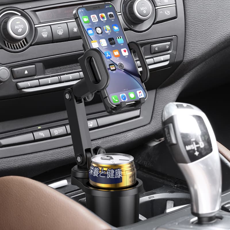 Multifunctional Water Cup Holder Mobile Phone Stand Beverage Positioner Automobile Cup Rack Drink Holder Storage Rack