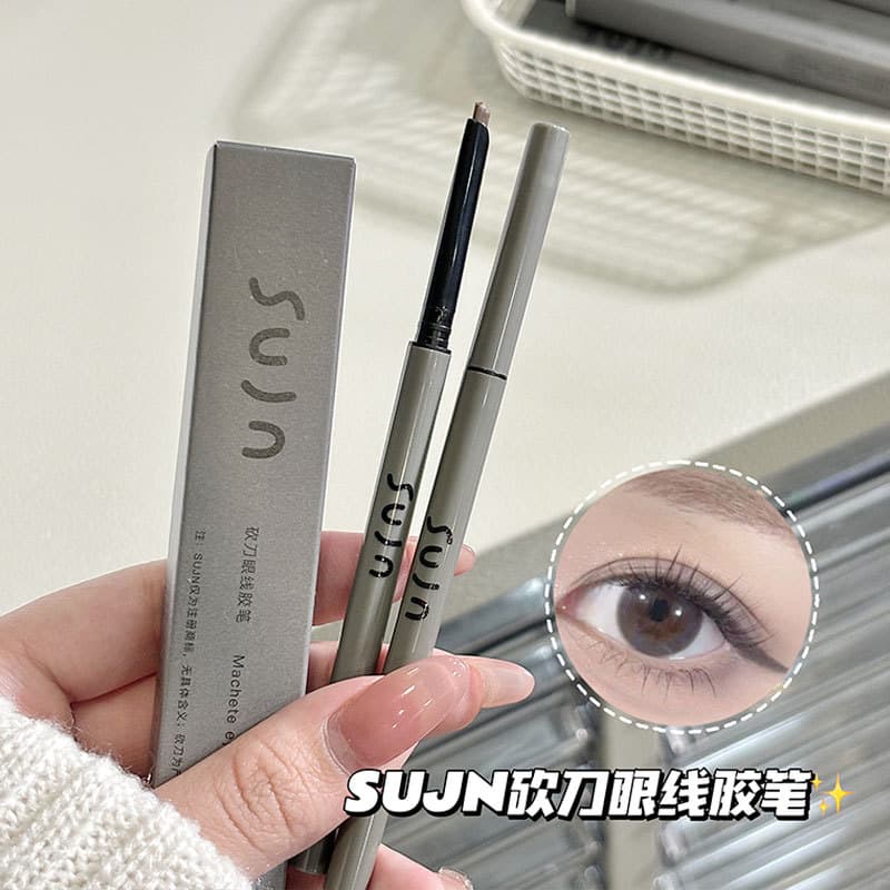 Drop shipping included ~ Knife tip eyeliner gel pencil, natural color, waterproof, smudge-proof, for under-eye shadow and aegyo-sal effect