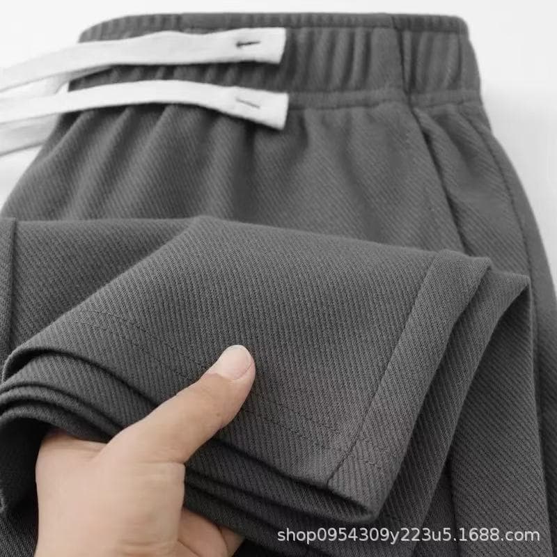 Factory Direct Sale Summer Men's Casual Pants, Loose Fit, Comfortable and Breathable Straight-Leg Sweatpants, Popular Cross-Border Item